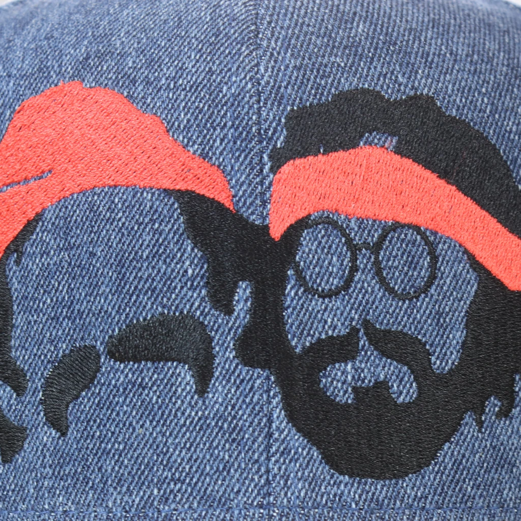 Cheech And Chong New Merch Denim Snapback Hat 2 Cheech And Chong New Merch Denim Snapback Hat