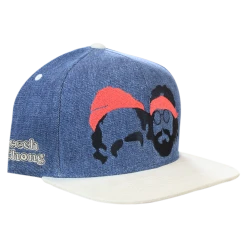 Cheech And Chong New Merch Denim Snapback Hat