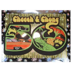 Cheech And Chong New Merch 50th Anniversary Poster - Foil Variant