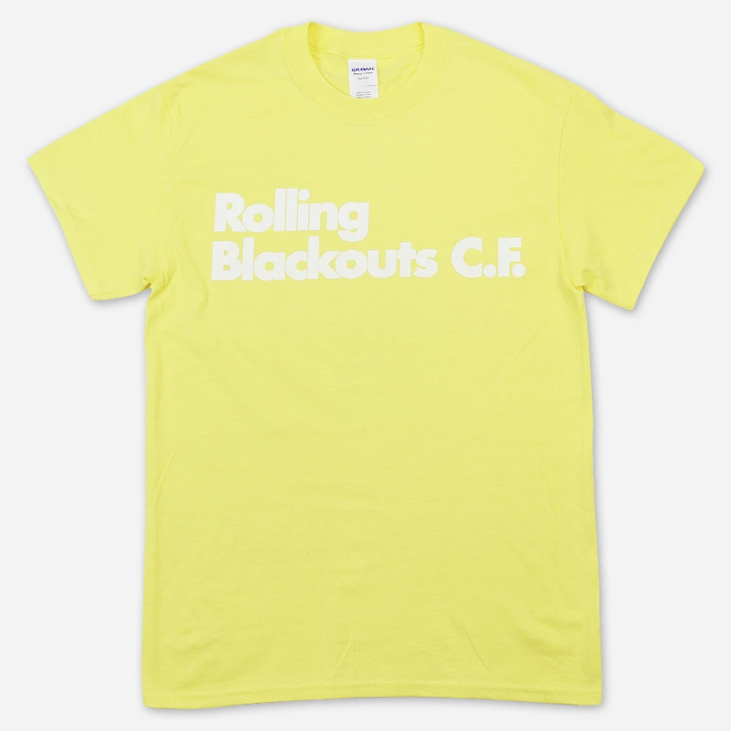 Rolling Blackouts Coastal Fever Classic Yellow T-Shirt New Merch 1 Rolling Blackouts Coastal Fever Classic Yellow T-Shirt New Merch
