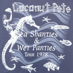 Broken Lizard New Merch Coconut Pete Tour 1978 Vintage Navy T-shirt 6 Broken Lizard New Merch Coconut Pete Tour 1978 Vintage Navy T-shirt