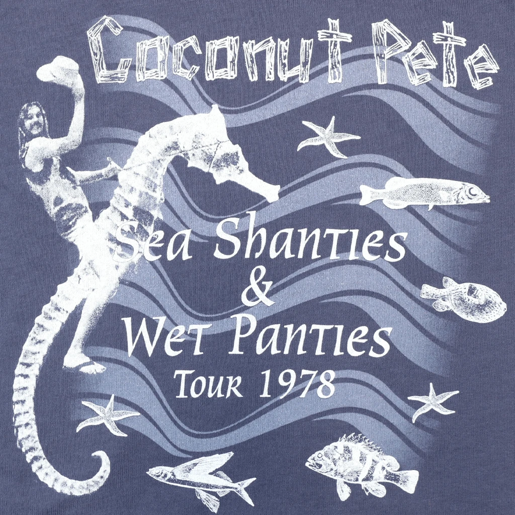 Broken Lizard New Merch Coconut Pete Tour 1978 Vintage Navy T-shirt 2 Broken Lizard New Merch Coconut Pete Tour 1978 Vintage Navy T-shirt