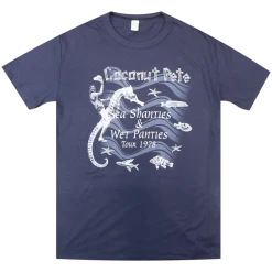 Broken Lizard New Merch Coconut Pete Tour 1978 Vintage Navy T-shirt 8 Broken Lizard New Merch Coconut Pete Tour 1978 Vintage Navy T-shirt