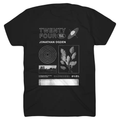 Jonathan Ogden Collage Black T-Shirt