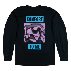 Amyl And The Sniffers Box Face Black Long Sleeve T-Shirt