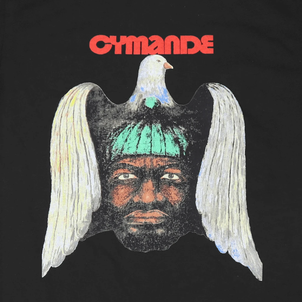 Cymande New Merch Birdman Of Zion Black T-Shirt 2 Cymande New Merch Birdman Of Zion Black T-Shirt