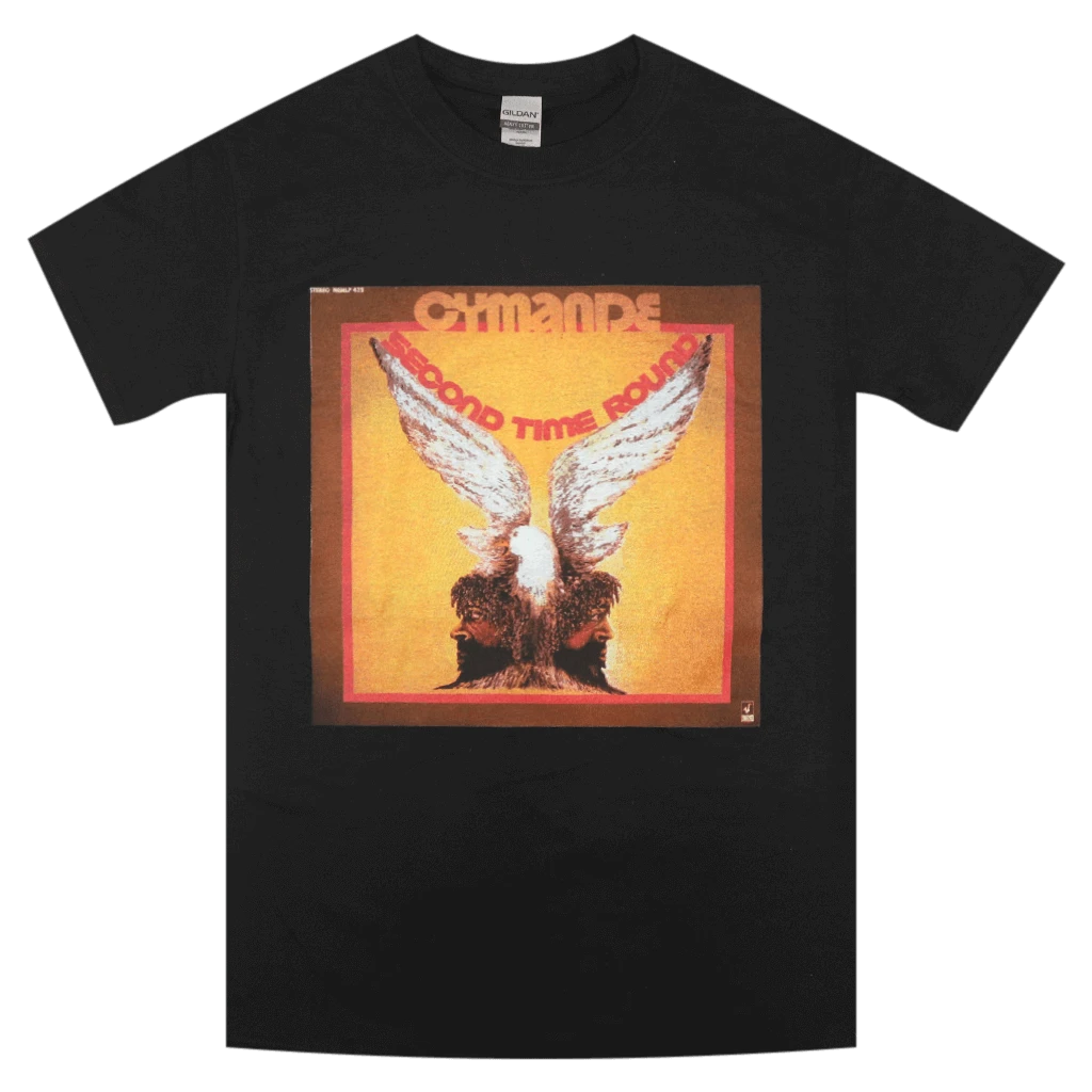 Cymande Second Time Round Black T-Shirt 1 Cymande Second Time Round Black T-Shirt