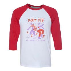Diet Cig New Merch Live At Studio Two Three Baseball Tee