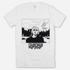 Dilly Dally I Feel Free Comic White T-Shirt