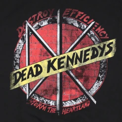 Dead Kennedys Destroy Efficiency Black T-Shirt