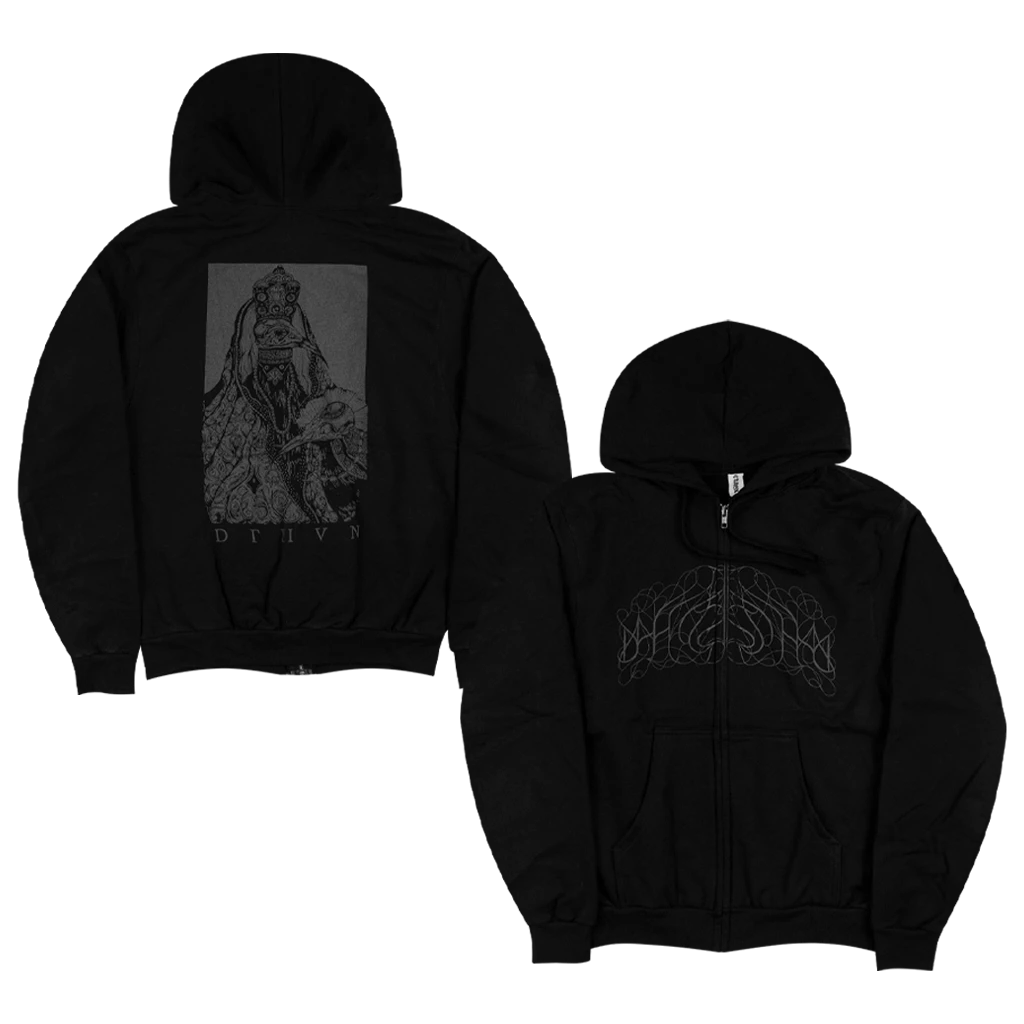 Deafheaven Royal Bird Zip Hood 1 Deafheaven Royal Bird Zip Hood
