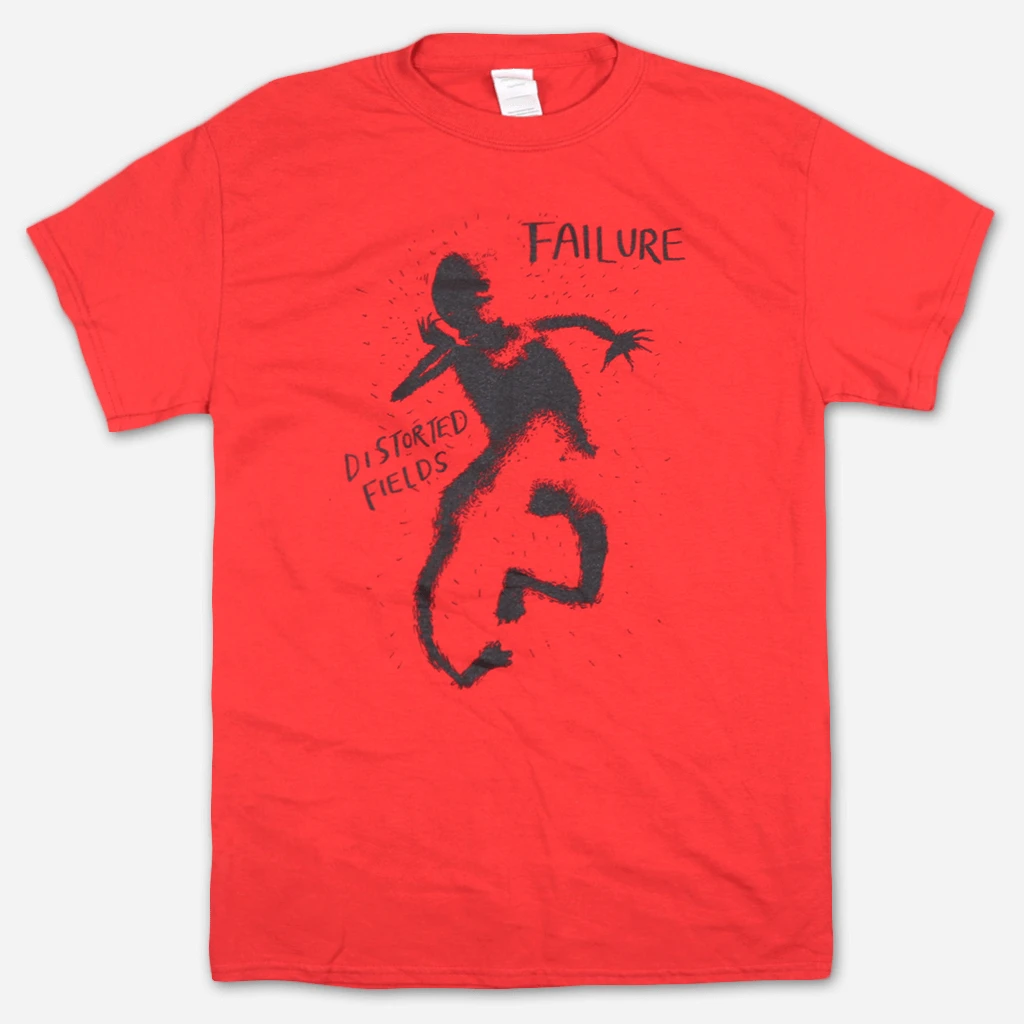 Failure Distorted Fields Red T-Shirt New Merch 1 Failure Distorted Fields Red T-Shirt New Merch