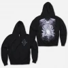 Deafheaven 2018 Black Hooded Zip Sweatshirt