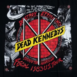 Dead Kennedys Destroy Efficiency 1983 Black T-Shirt New Merch