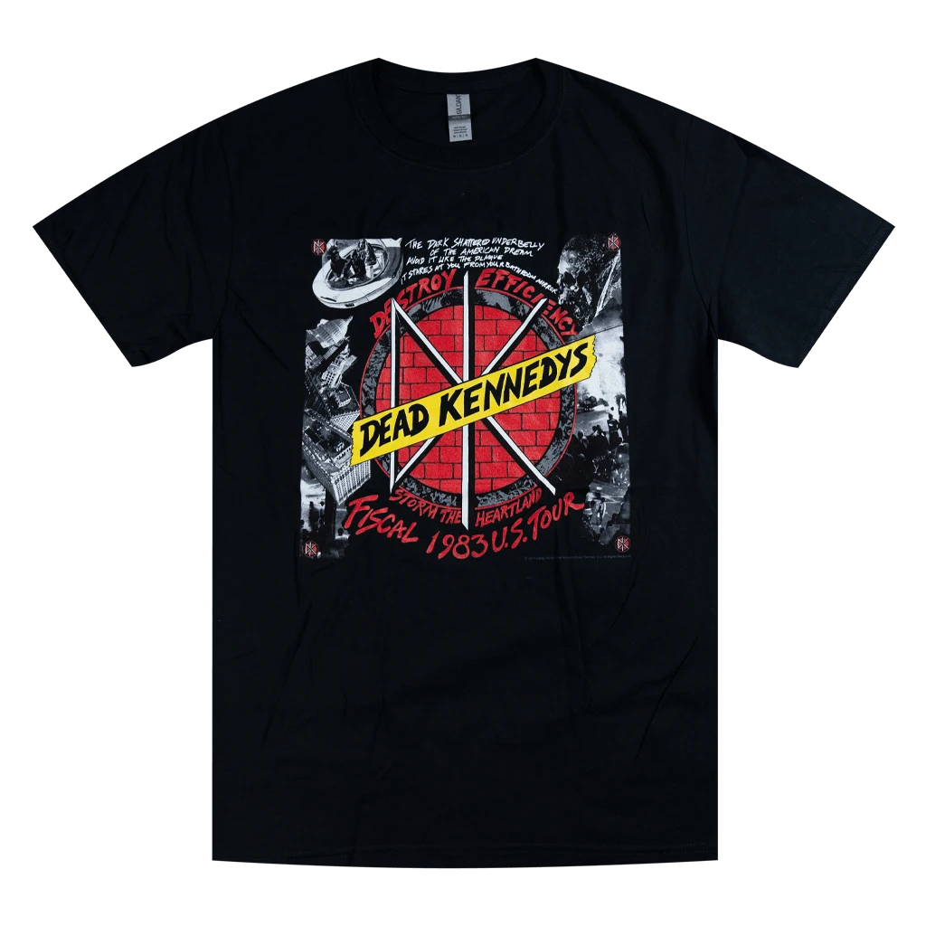 Dead Kennedys Destroy Efficiency 1983 Black T-Shirt New Merch 1 Dead Kennedys Destroy Efficiency 1983 Black T-Shirt New Merch