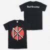 Dead Kennedys DK Logo Black T-Shirt (w/ Back Print) New Merch