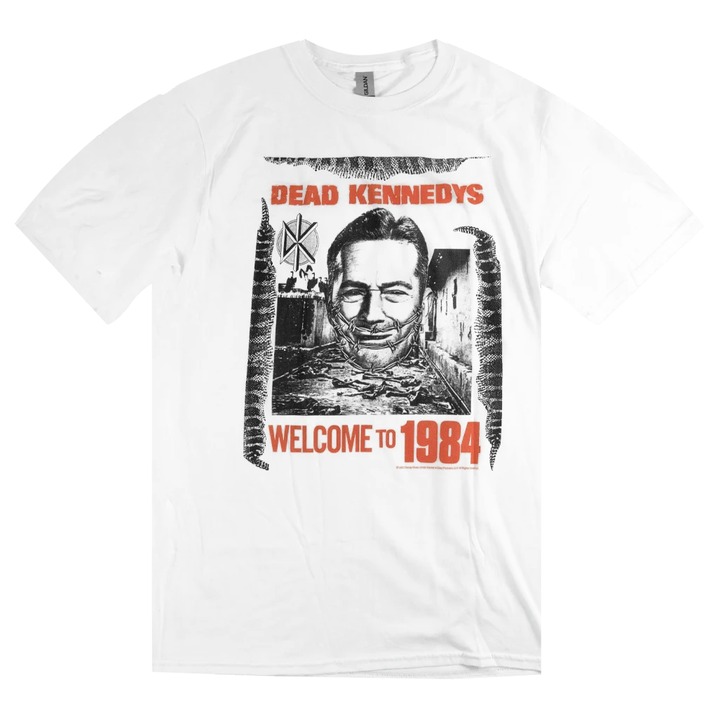 Dead Kennedys Welcome To 1984 White T-Shirt New Merch 1 Dead Kennedys Welcome To 1984 White T-Shirt New Merch
