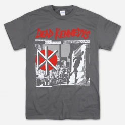 Dead Kennedys 2019 Bedtime For Democracy Charcoal T-Shirt New Merch