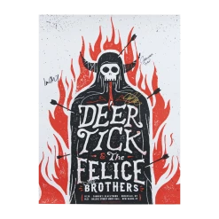 Deer Tick New Merch Signed Show Posters