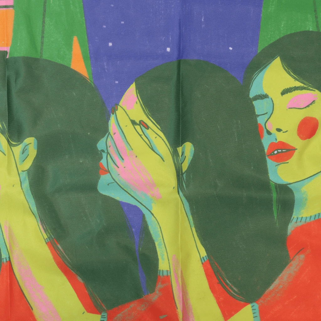 Diet Cig DYWAM Wall Flag New Merch 2 Diet Cig DYWAM Wall Flag New Merch