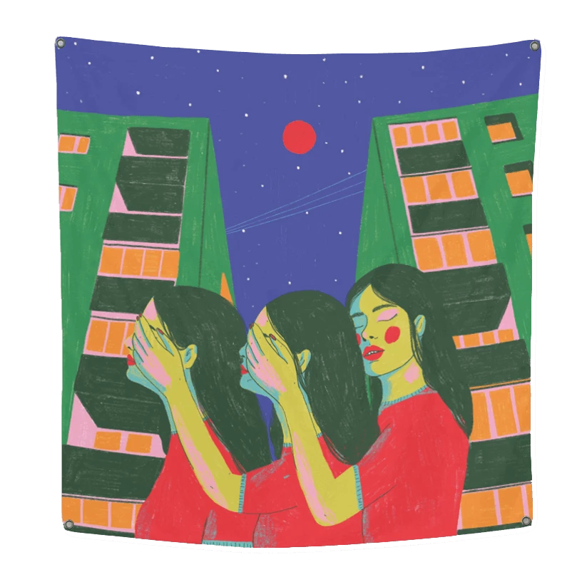 Diet Cig DYWAM Wall Flag New Merch 1 Diet Cig DYWAM Wall Flag New Merch