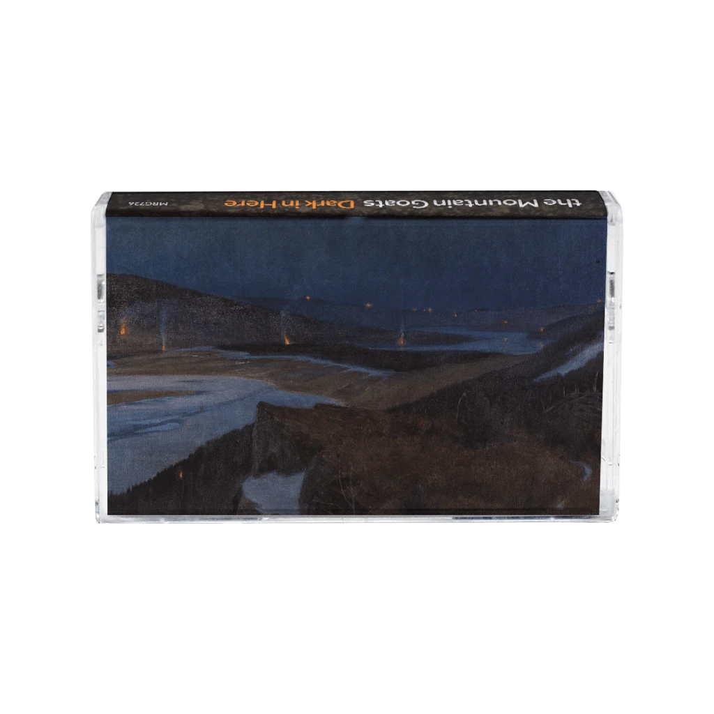 The Mountain Goats New Merch Dark In Here Cassette Tape 2 The Mountain Goats New Merch Dark In Here Cassette Tape