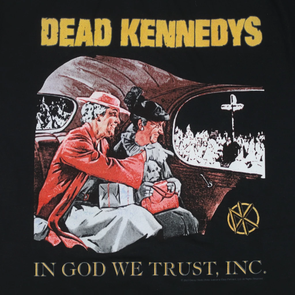 Dead Kennedys In God We Trust Black T-Shirt New Merch 2 Dead Kennedys In God We Trust Black T-Shirt New Merch