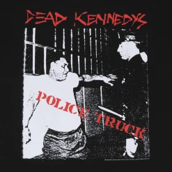 Track Shop 8 Dead Kennedys Police Truck Black T-Shirt New Merch