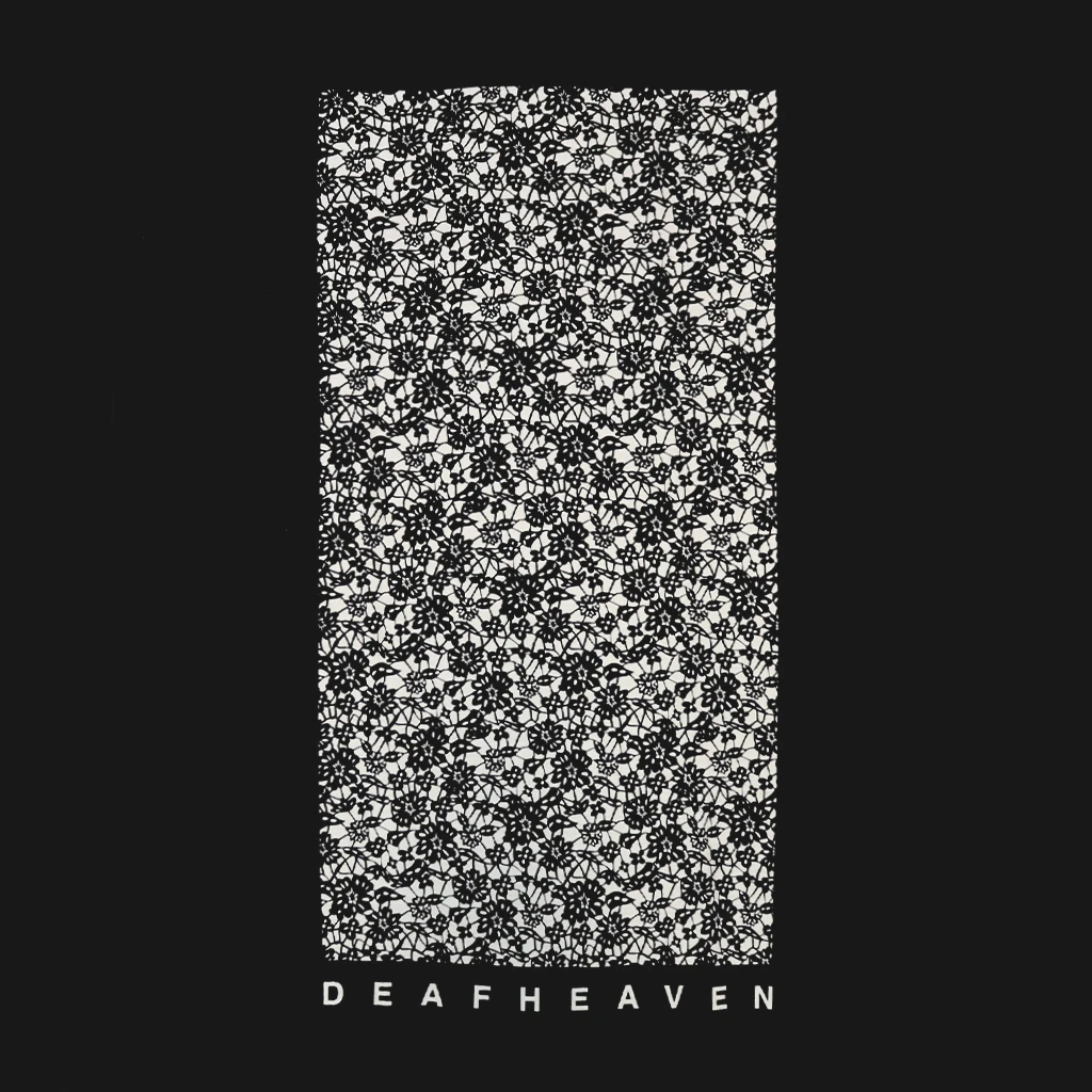 Deafheaven New Merch Floral Black T-Shirt 2 Deafheaven New Merch Floral Black T-Shirt