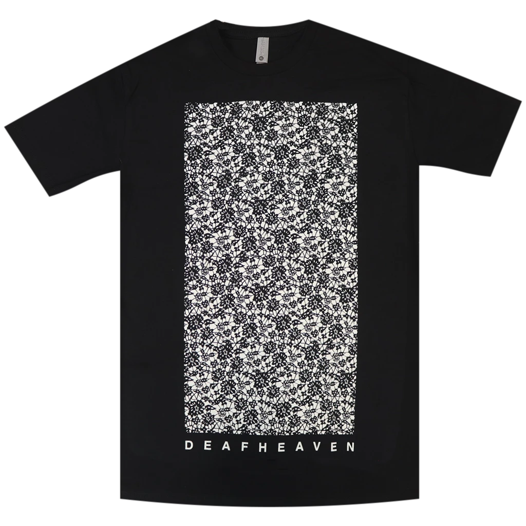 Deafheaven New Merch Floral Black T-Shirt 1 Deafheaven New Merch Floral Black T-Shirt