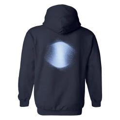 Deafheaven New Merch Infinite Granite Navy Pullover Hoodie