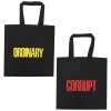 Deafheaven New Merch Ordinary Corrupt Black Tote