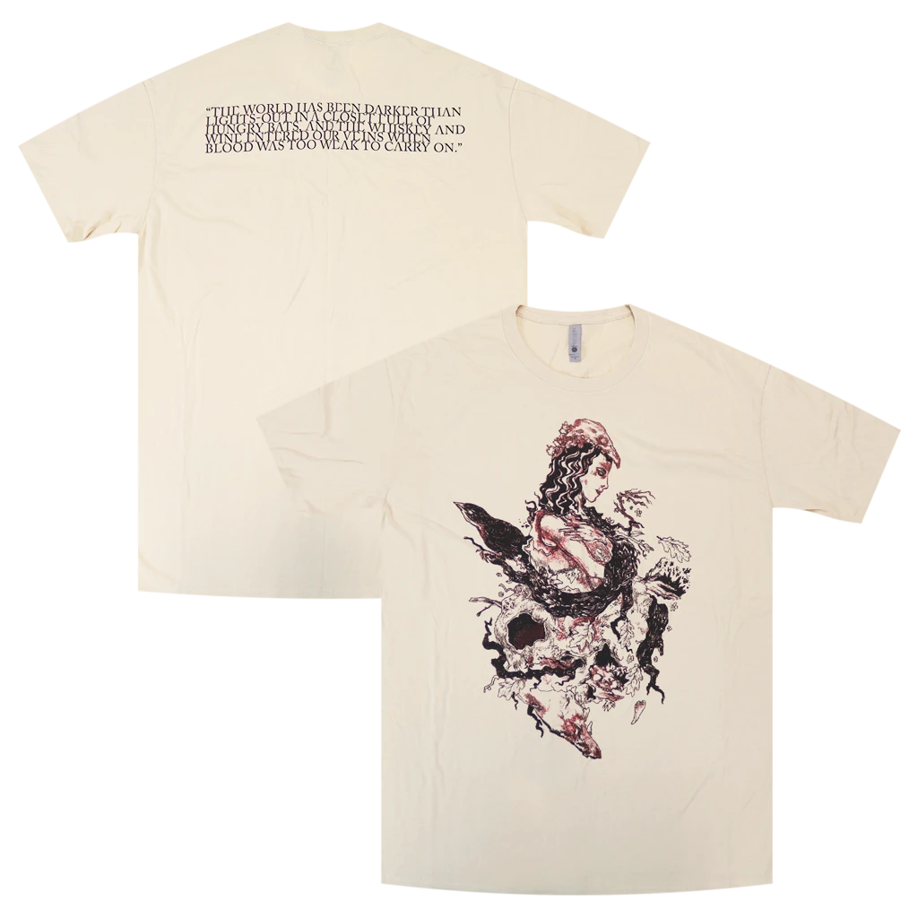 Deafheaven New Merch Roads To Judah Cream T-Shirt 1 Deafheaven New Merch Roads To Judah Cream T-Shirt