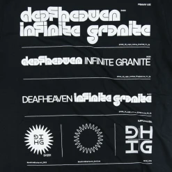 Deafheaven New Merch Style Guide Black T-Shirt