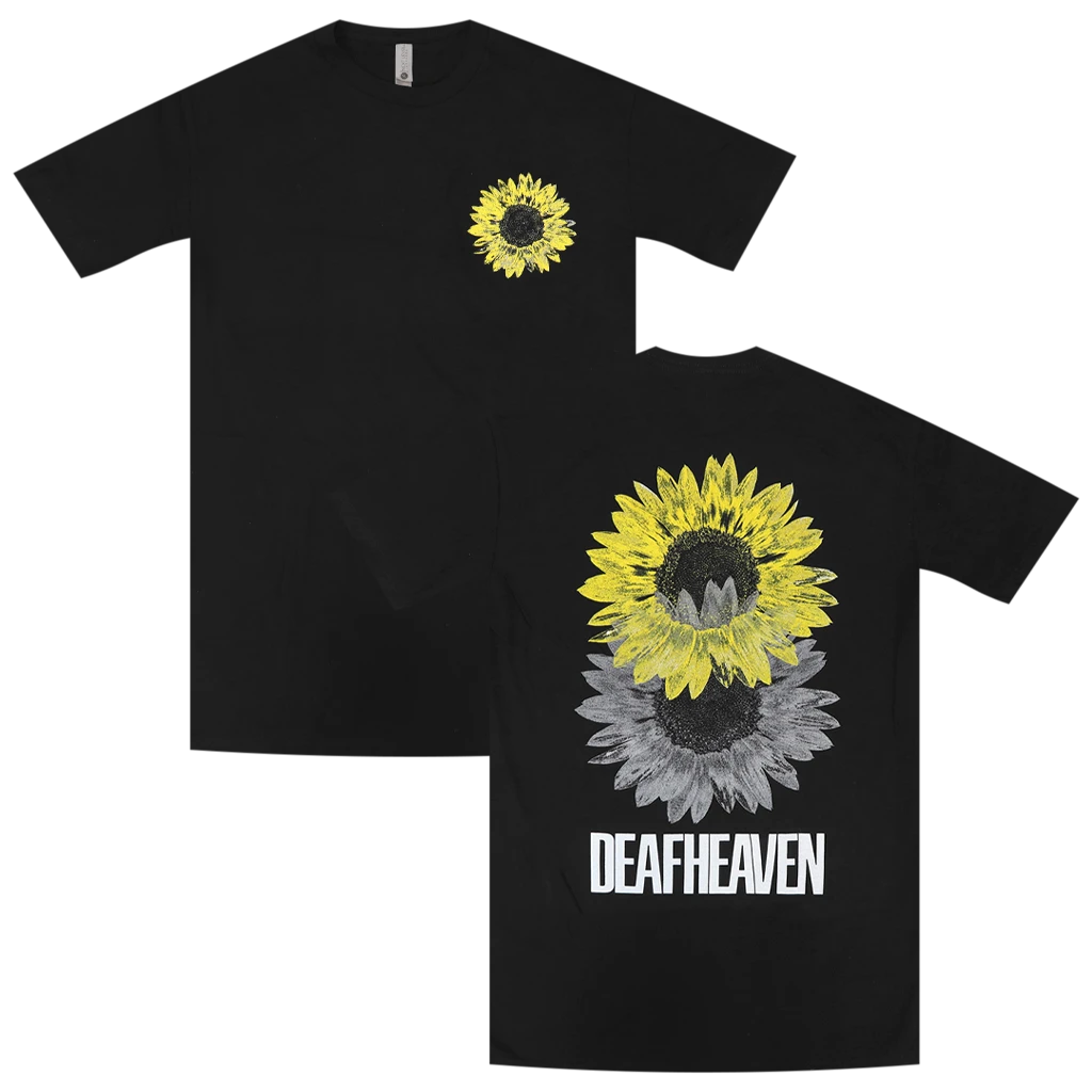 Deafheaven Sunflower Black T-Shirt 1 Deafheaven Sunflower Black T-Shirt