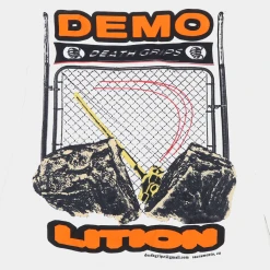 Death Grips New Merch Demolition White Long Sleeve T-Shirt