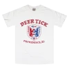 Deer Tick New Merch Crest White T-Shirt