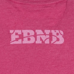 Edie Brickell & New Bohemians New Merch Hunter Logo Raspberry T-Shirt