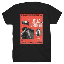 Metz Doublenaut Black T-Shirt New Merch