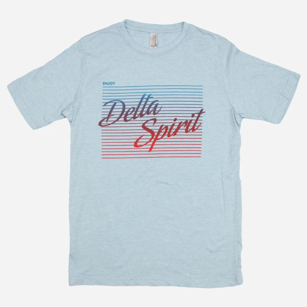 Enjoy Delta Spirit Blue Tri-Blend New Merch 1 Enjoy Delta Spirit Blue Tri-Blend New Merch
