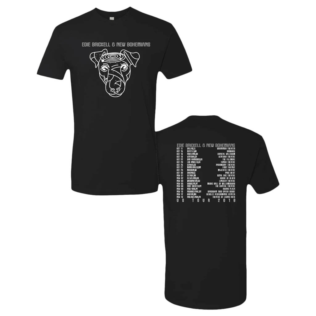 Edie Brickell & New Bohemians Rocket Tour Black T-Shirt New Merch 1 Edie Brickell & New Bohemians Rocket Tour Black T-Shirt New Merch