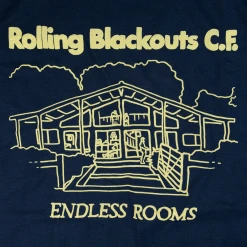 Rolling Blackouts Coastal Fever Endless Rooms T-Shirt New Merch