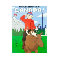 Fortune Feimster In Canada! Signed Poster New Merch