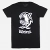 Flipper X Fish Black T-Shirt New Merch