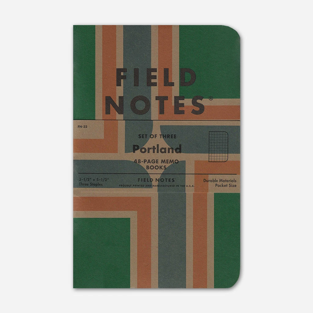 Field Notes Portland Edition 3-Pack New Merch 1 Field Notes Portland Edition 3-Pack New Merch
