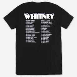Whitney Forever Turned Around Tour Black T-Shirt 6 Whitney Forever Turned Around Tour Black T-Shirt