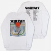 Whitney New Merch Forever Turned Around Tour White Long Sleeve