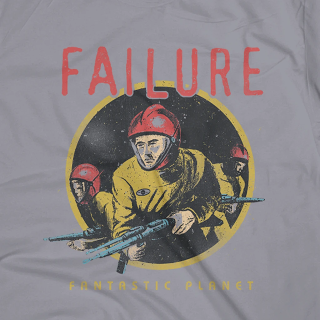 Failure Spaceman Grey T-Shirt 2 Failure Spaceman Grey T-Shirt