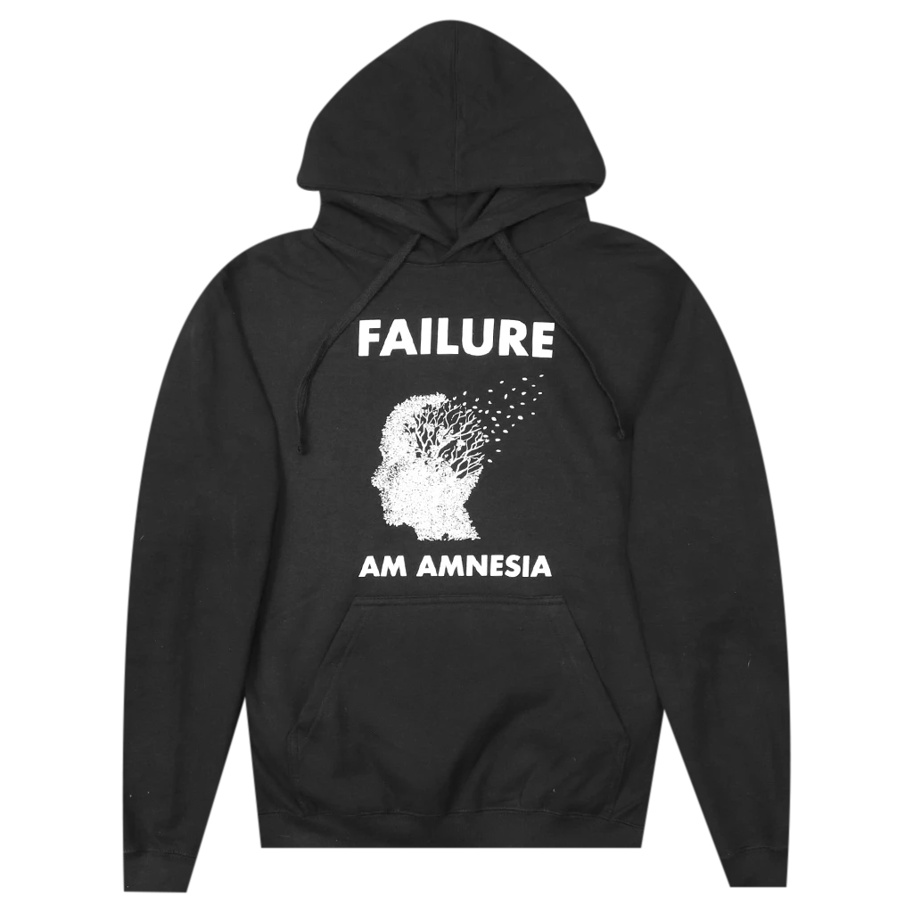 Failure AM Amnesia Black Pullover Hoodie 1 Failure AM Amnesia Black Pullover Hoodie