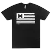 The Armed New Merch Flag Black T-Shirt